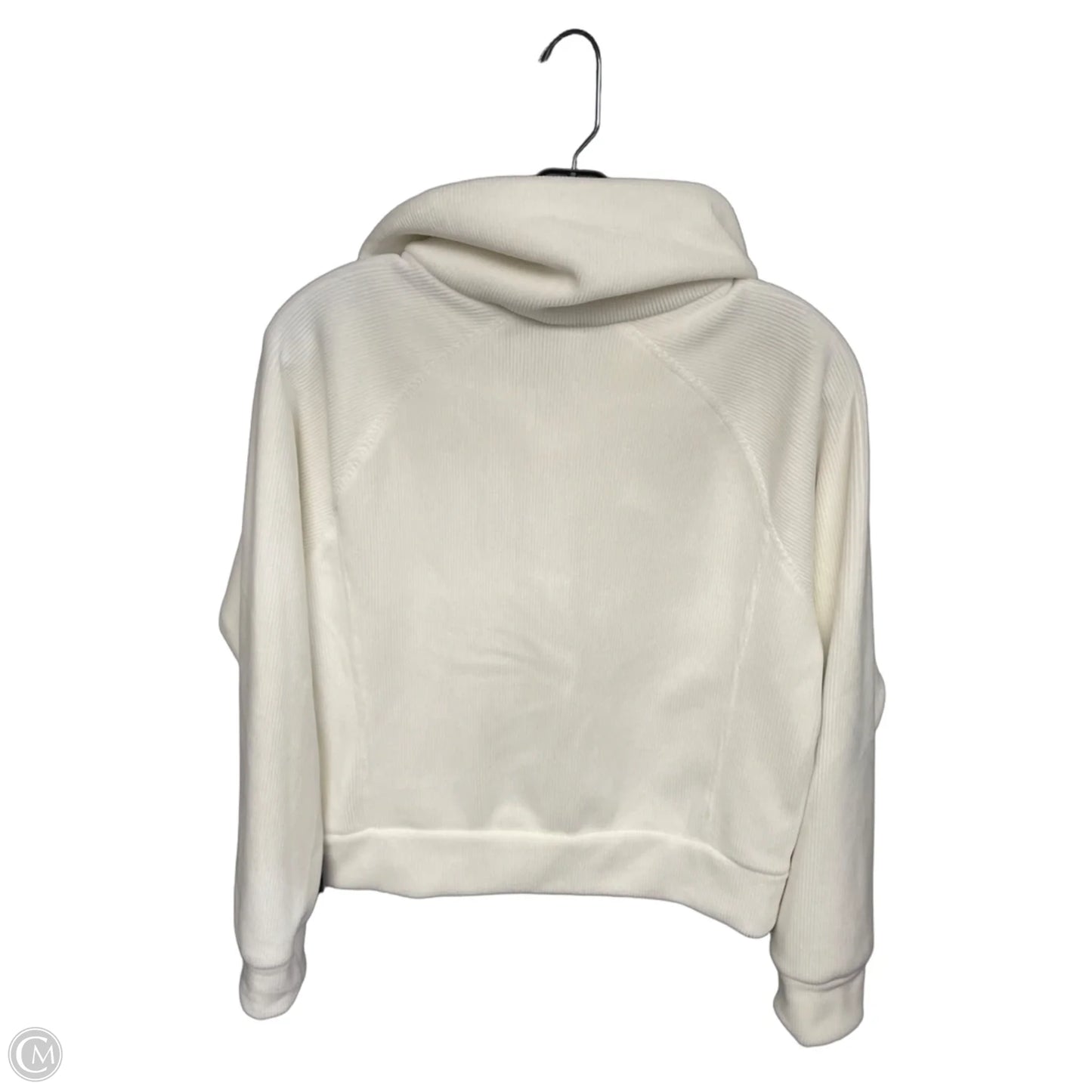 Athletic Jacket By Kyodan In Cream, Size: S