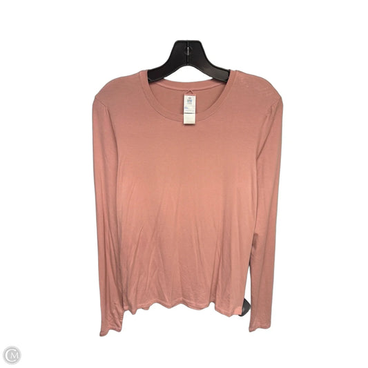Top Long Sleeve Designer By Ugg In Pink, Size: Xl