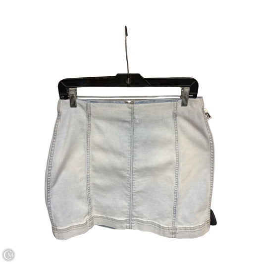Skirt Mini & Short By Wild Fable In Blue Denim, Size: 10