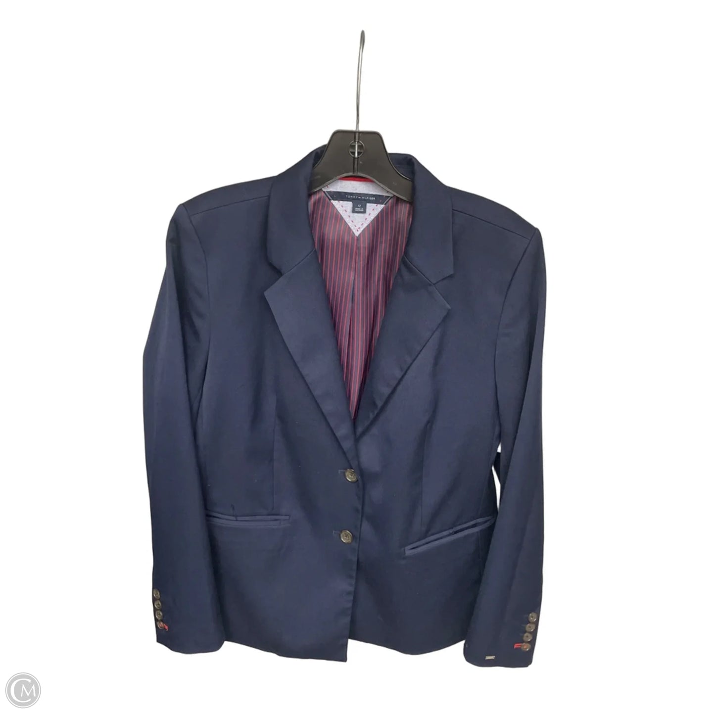 Blazer By Tommy Hilfiger In Navy, Size: 12