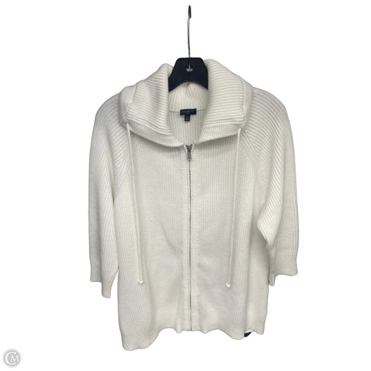 Sweater By Talbots In Ivory, Size: 1x