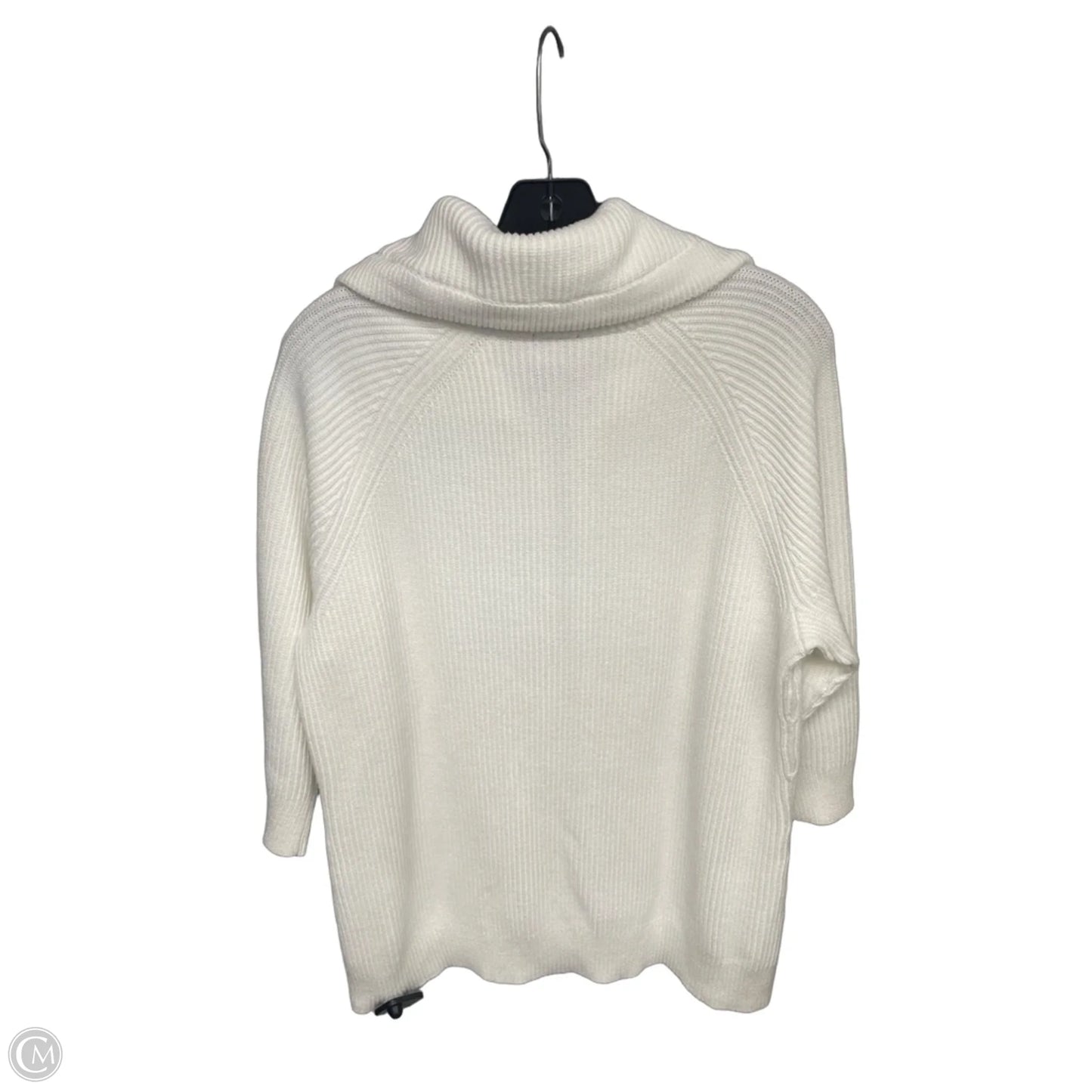 Sweater By Talbots In Ivory, Size: 1x