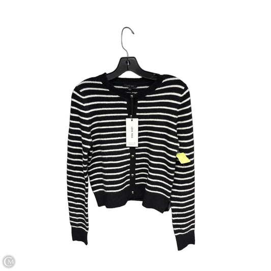Cardigan By Love Tree In Black & White, Size: S