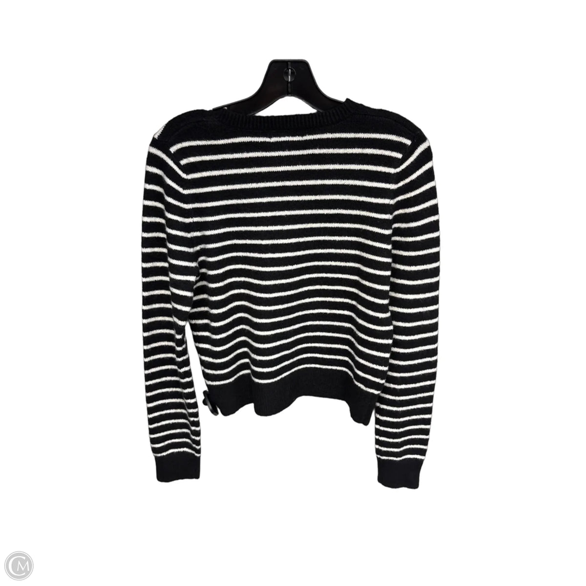 Cardigan By Love Tree In Black & White, Size: S