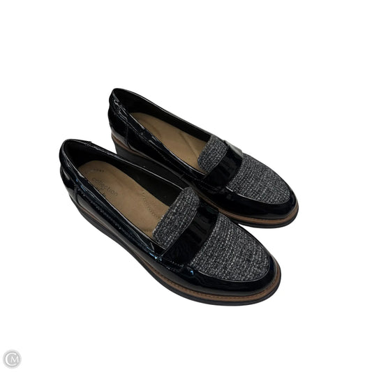 Shoes Flats By Clarks In Black, Size: 6.5
