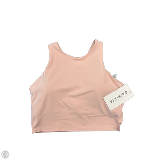 Athletic Bra By Athleta In Pink, Size: M