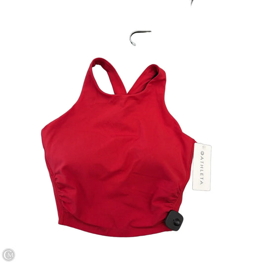 Athletic Bra By Athleta In Red, Size: L