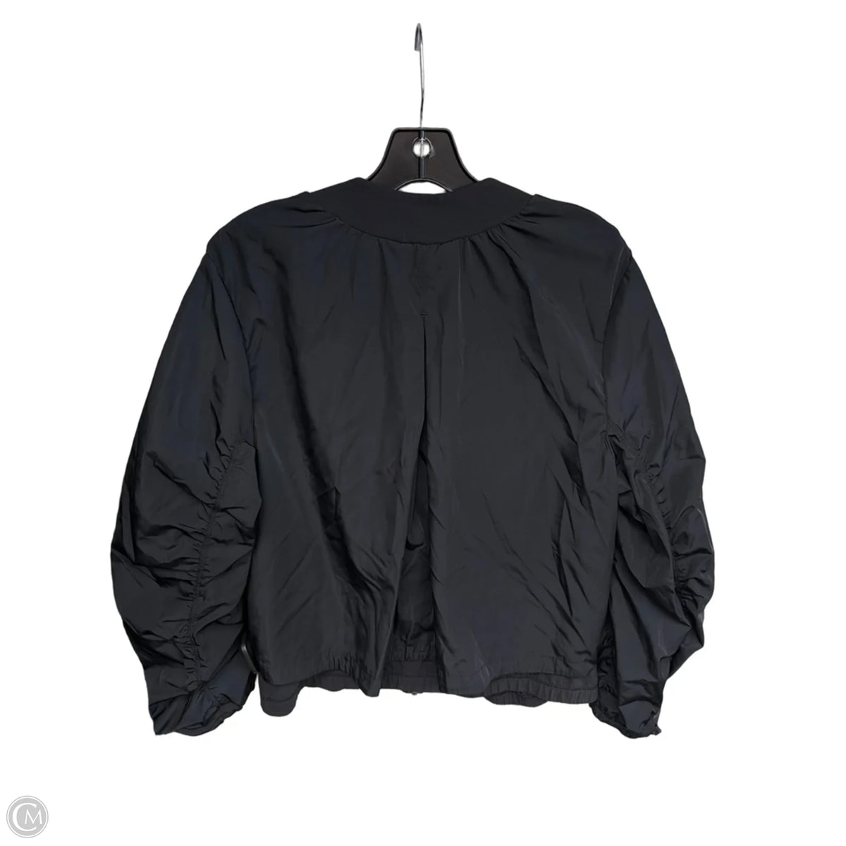 Athletic Jacket By Athleta In Black, Size: L