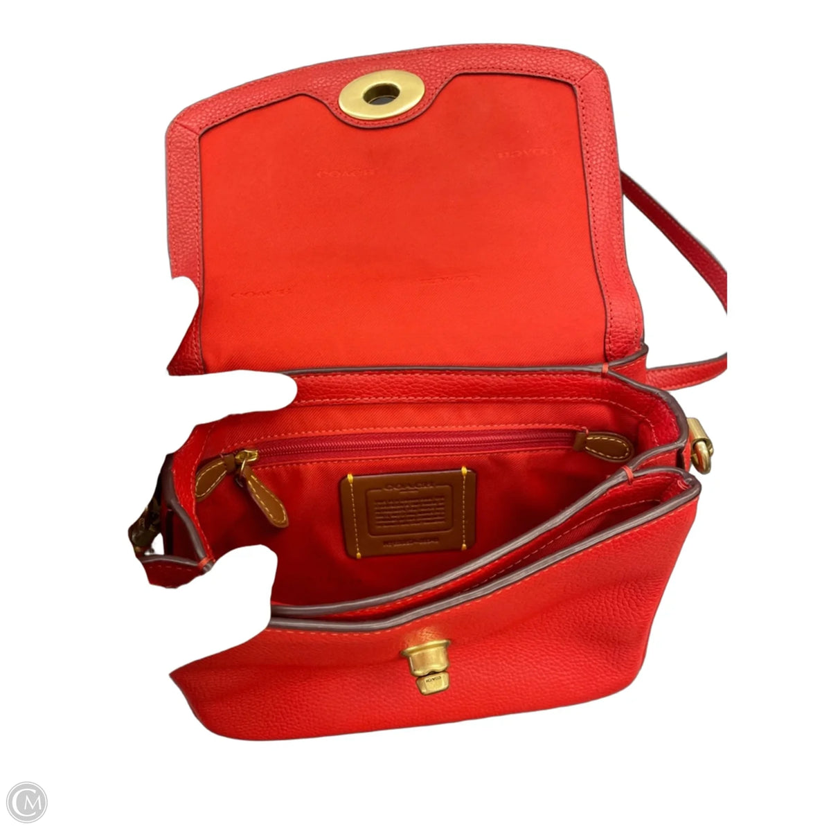 Crossbody Designer By Coach, Size: Small