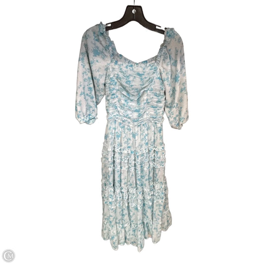 Dress Casual Maxi By Ivy City In Blue, Size: Xs