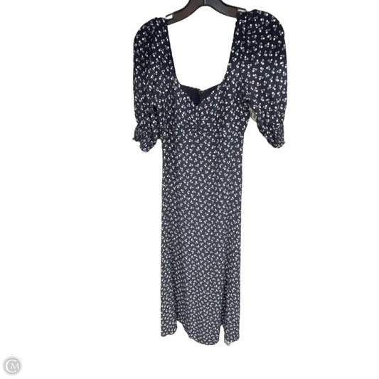Dress Casual Maxi By Madewell In Navy, Size: 4