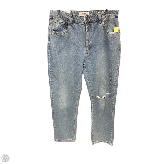 Jeans Straight By Cotton On In Blue Denim, Size: 10