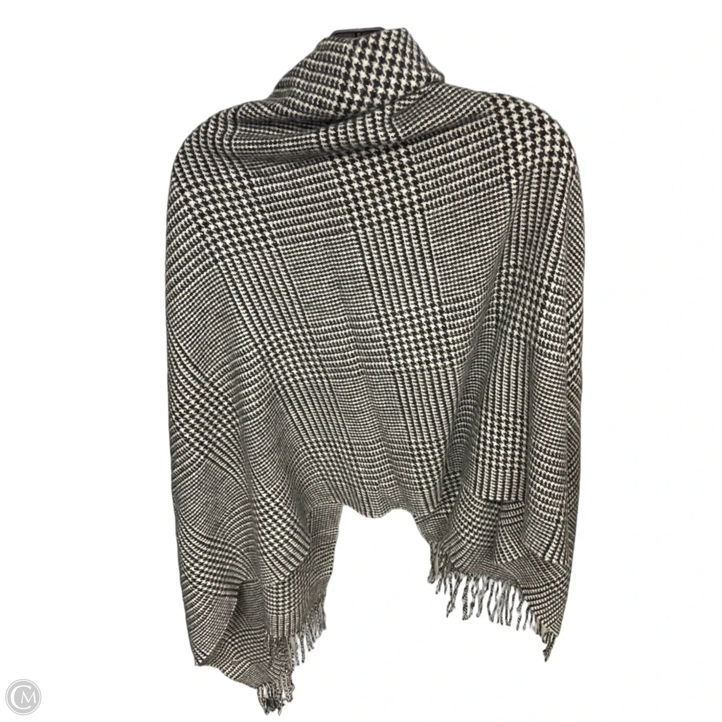 Shawl By J. Crew In Black & White