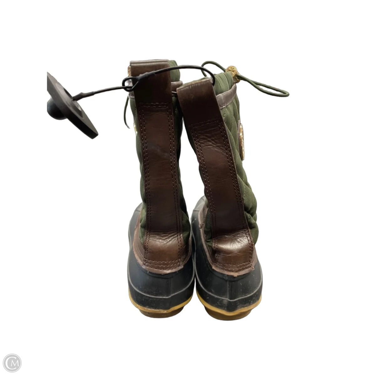 Boots Designer By Tory Burch In Green, Size: 9