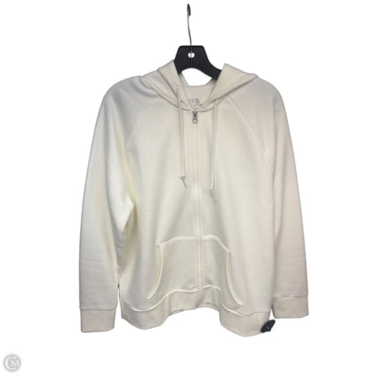 Sweatshirt Hoodie By Time And Tru In Cream, Size: Xl