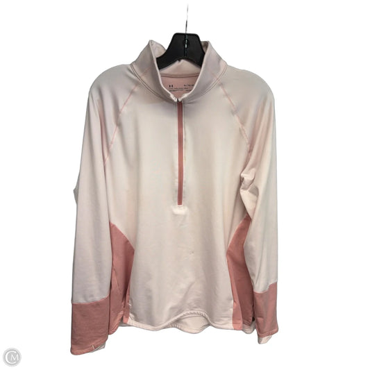 Athletic Jacket By Under Armour In Pink, Size: Xl