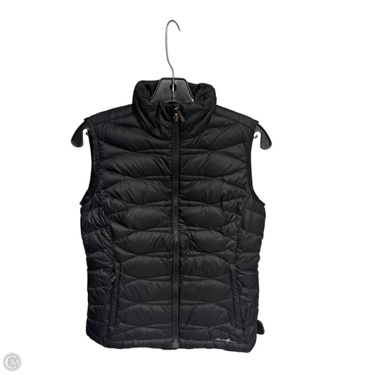 Vest Puffer & Quilted By Eddie Bauer In Black, Size: Xsp