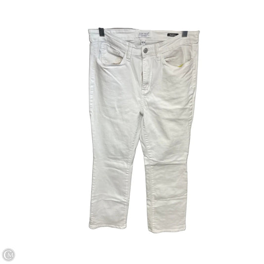 Jeans Boot Cut By Judy Blue In White, Size: 8