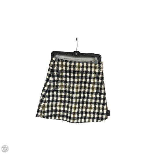 Skirt Mini & Short By J. Crew In Black & Cream, Size: 2