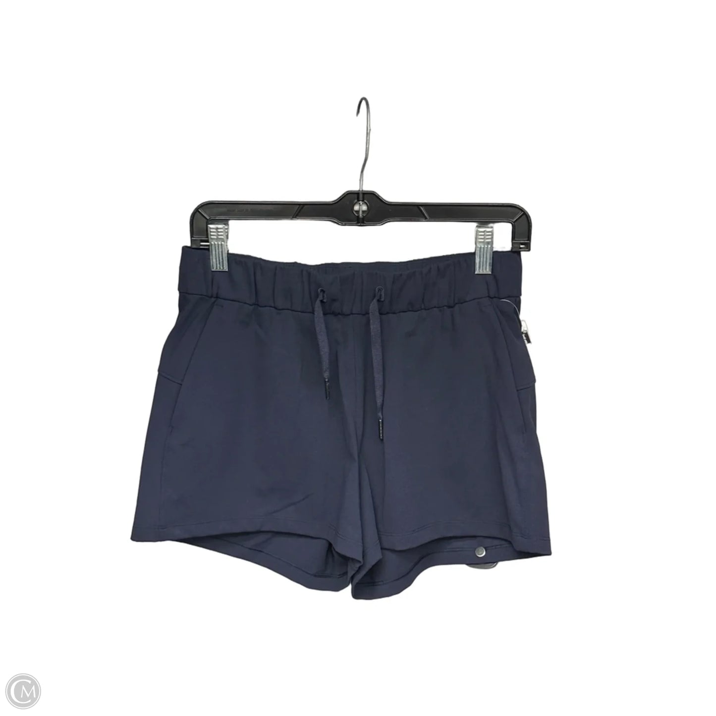 Athletic Shorts By Lululemon In Blue, Size: 6