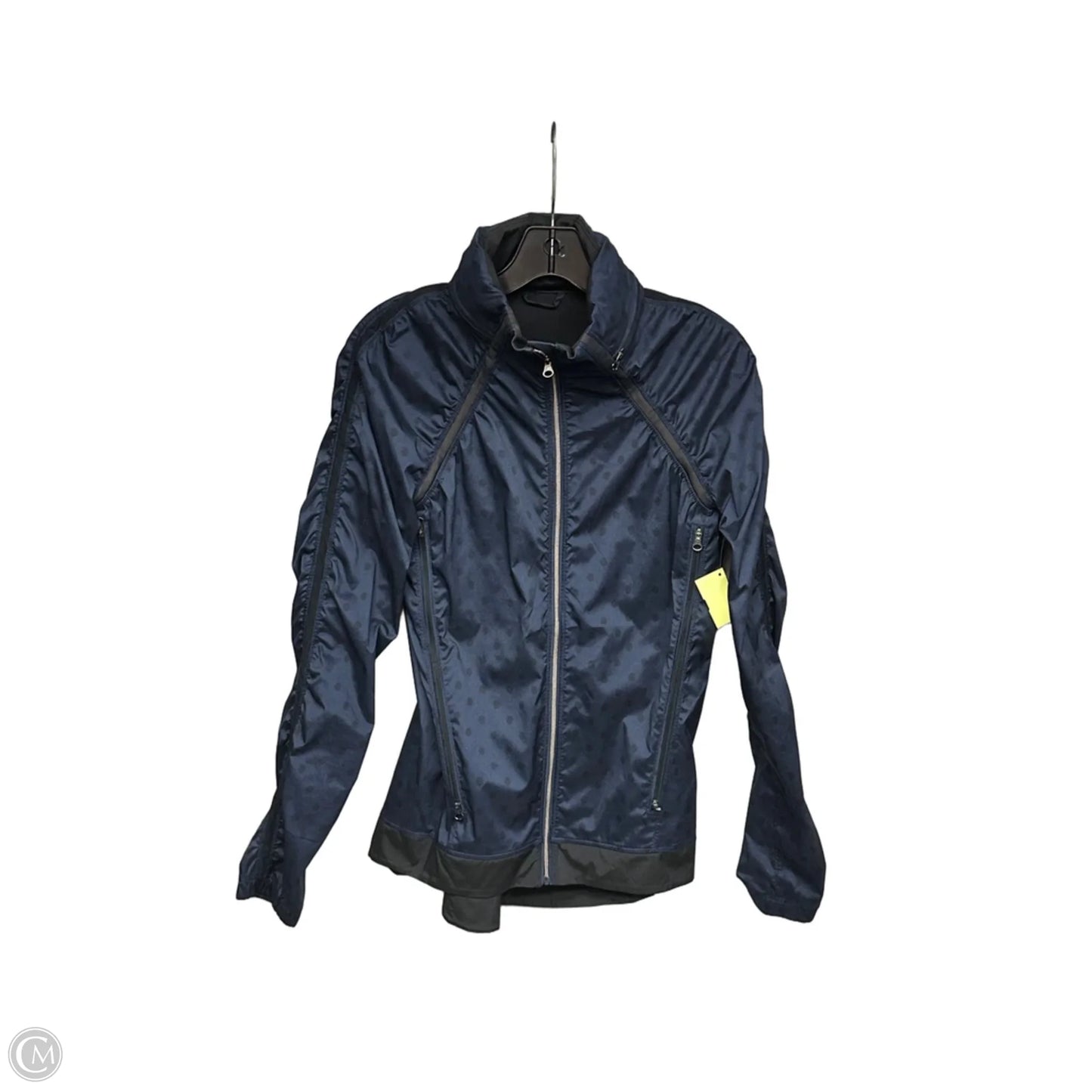 Athletic Jacket By Lululemon In Blue, Size: 6