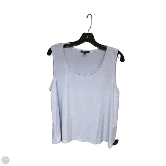 Top Sleeveless Basic By Eileen Fisher In Blue, Size: M