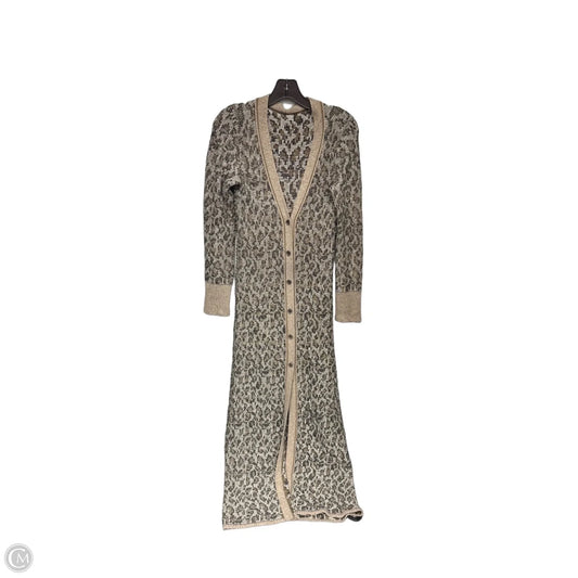 Dress Sweater By Free People In Animal Print