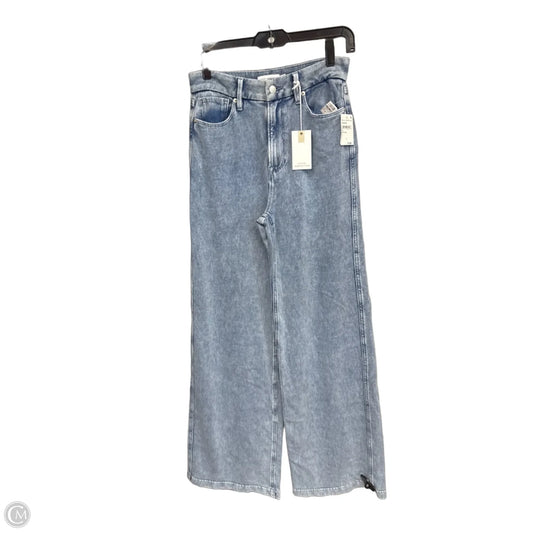 Jeans Wide Leg By Good American In Blue Denim, Size: 6