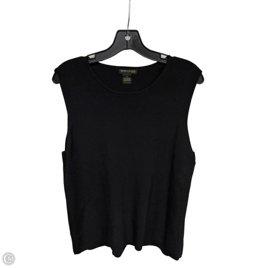 Top Sleeveless By Clothes Mentor In Black, Size: 2x