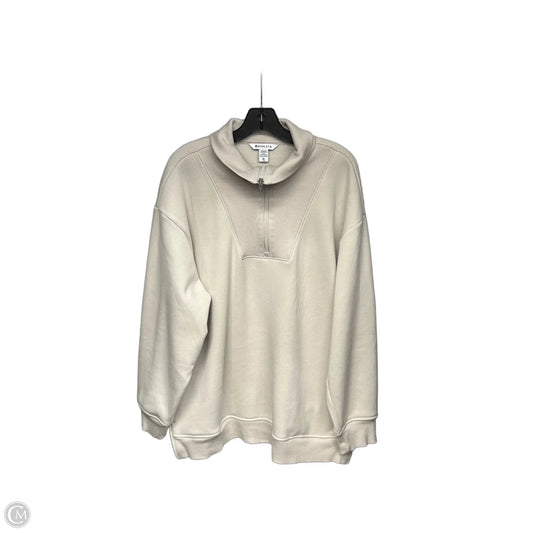 Sweatshirt Collar By Athleta In Beige, Size: Xl