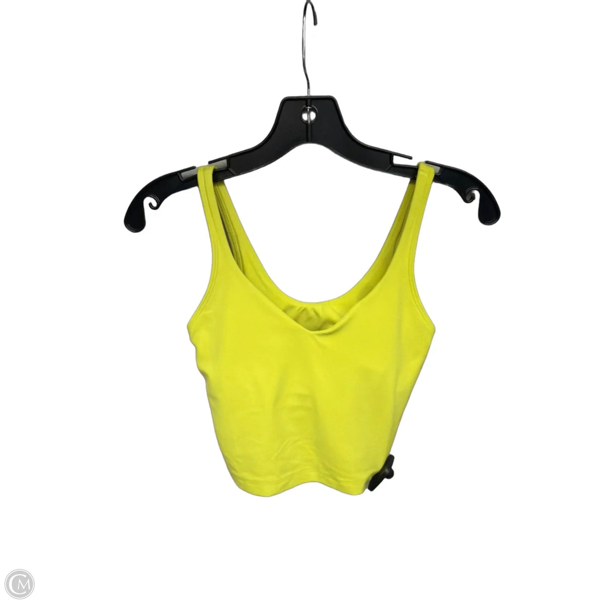 Athletic Tank Top By Lululemon In Yellow, Size: 2