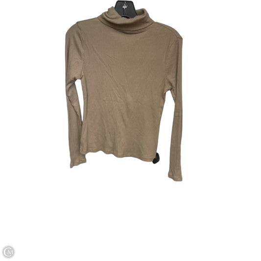Top Long Sleeve By Old Navy In Brown, Size: S