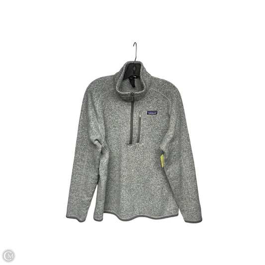 Jacket Fleece By Patagonia In Grey, Size: L