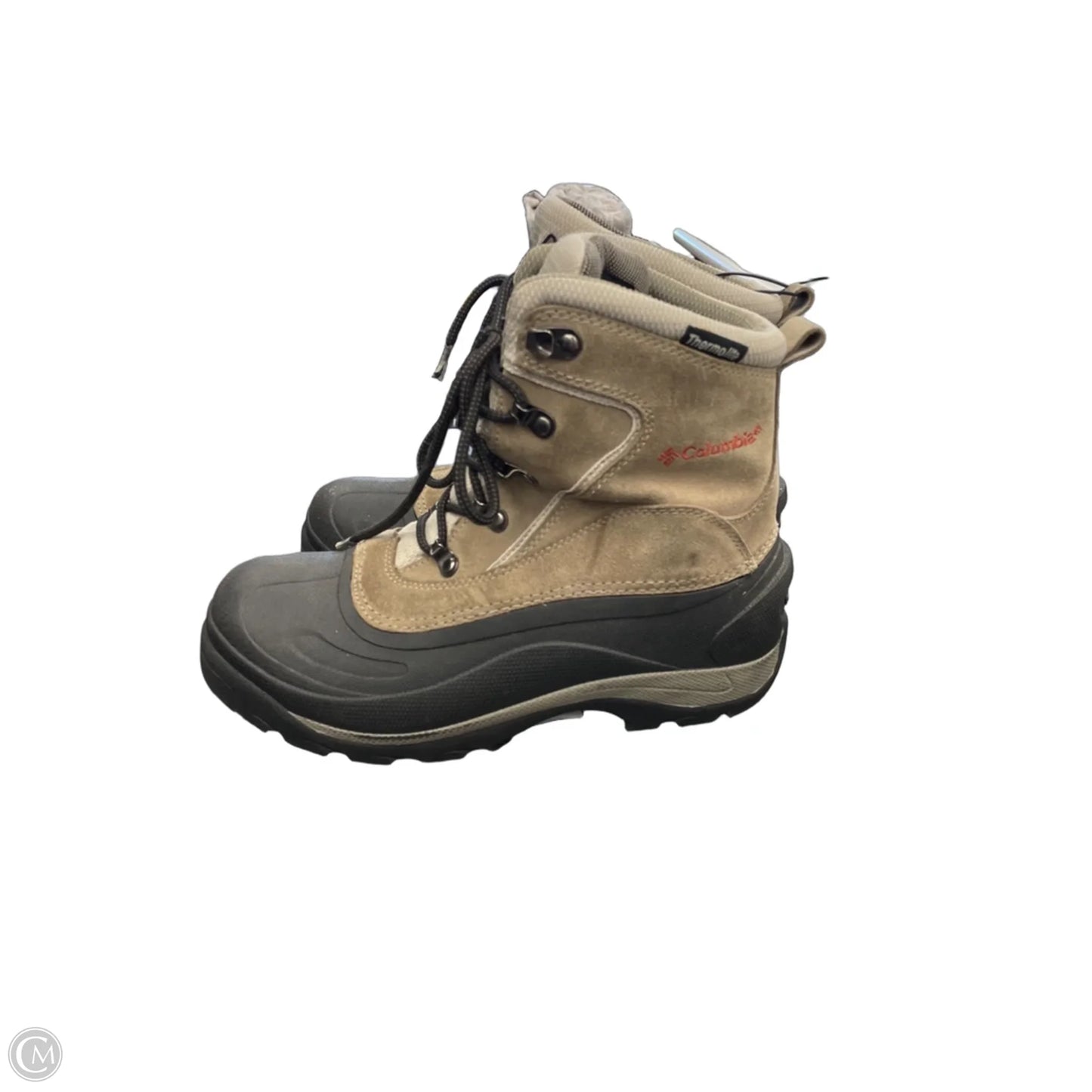 Boots Snow By Columbia In Brown, Size: 9
