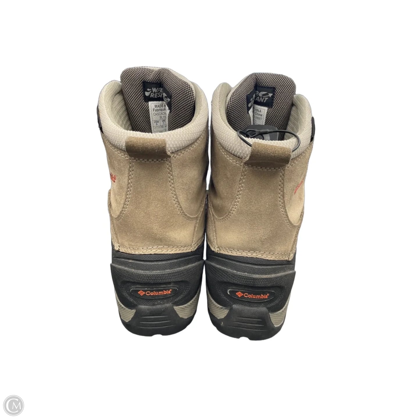 Boots Snow By Columbia In Brown, Size: 9