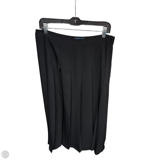 Skirt Midi By Polo Ralph Lauren In Black, Size: 10