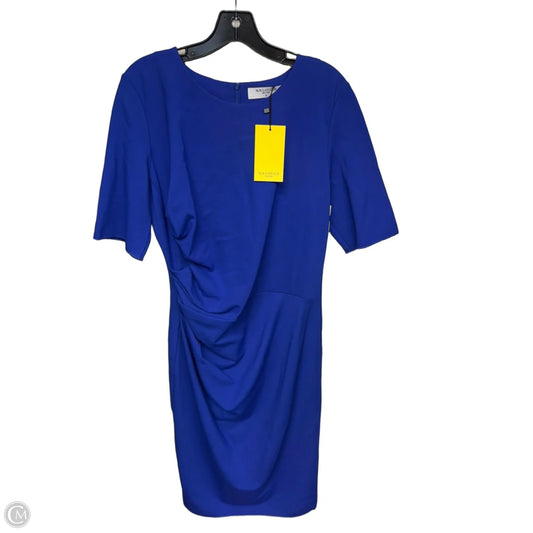 Dress Casual Midi By Clothes Mentor In Blue, Size: 14