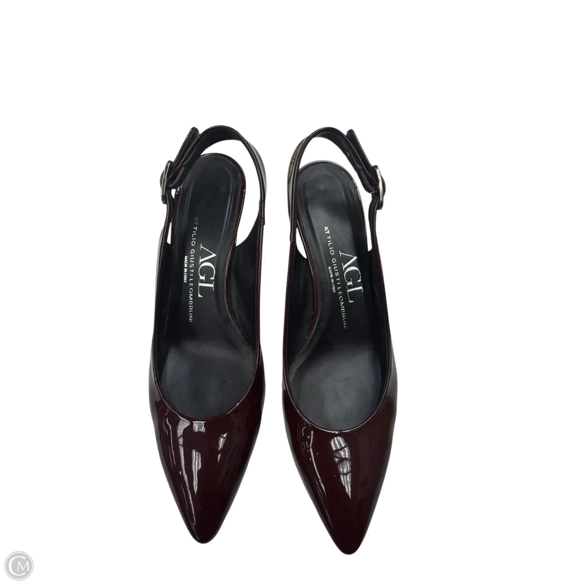 Shoes Heels Block By Agl In Red, Size: 9