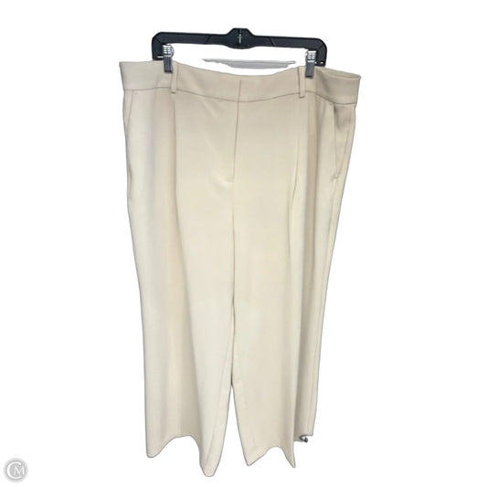 Pants Dress By Loft In Cream, Size: 18