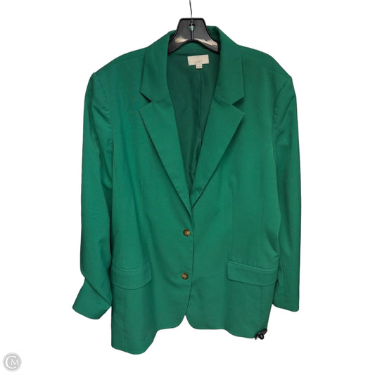 Blazer By Loft In Green, Size: 18