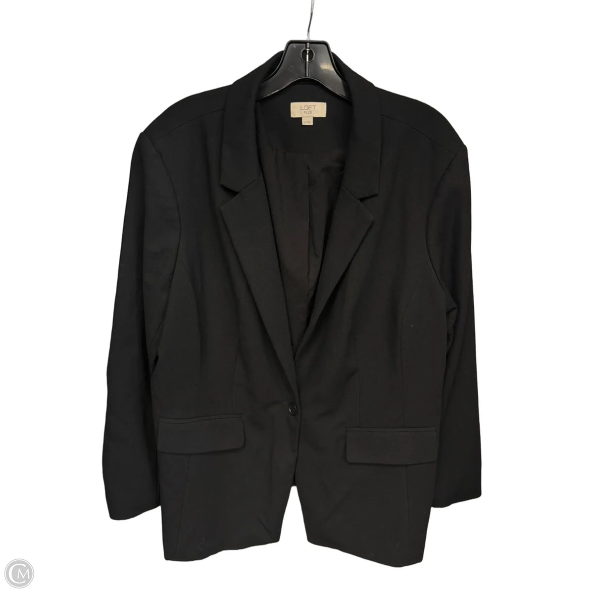 Blazer By Loft In Black, Size: 20