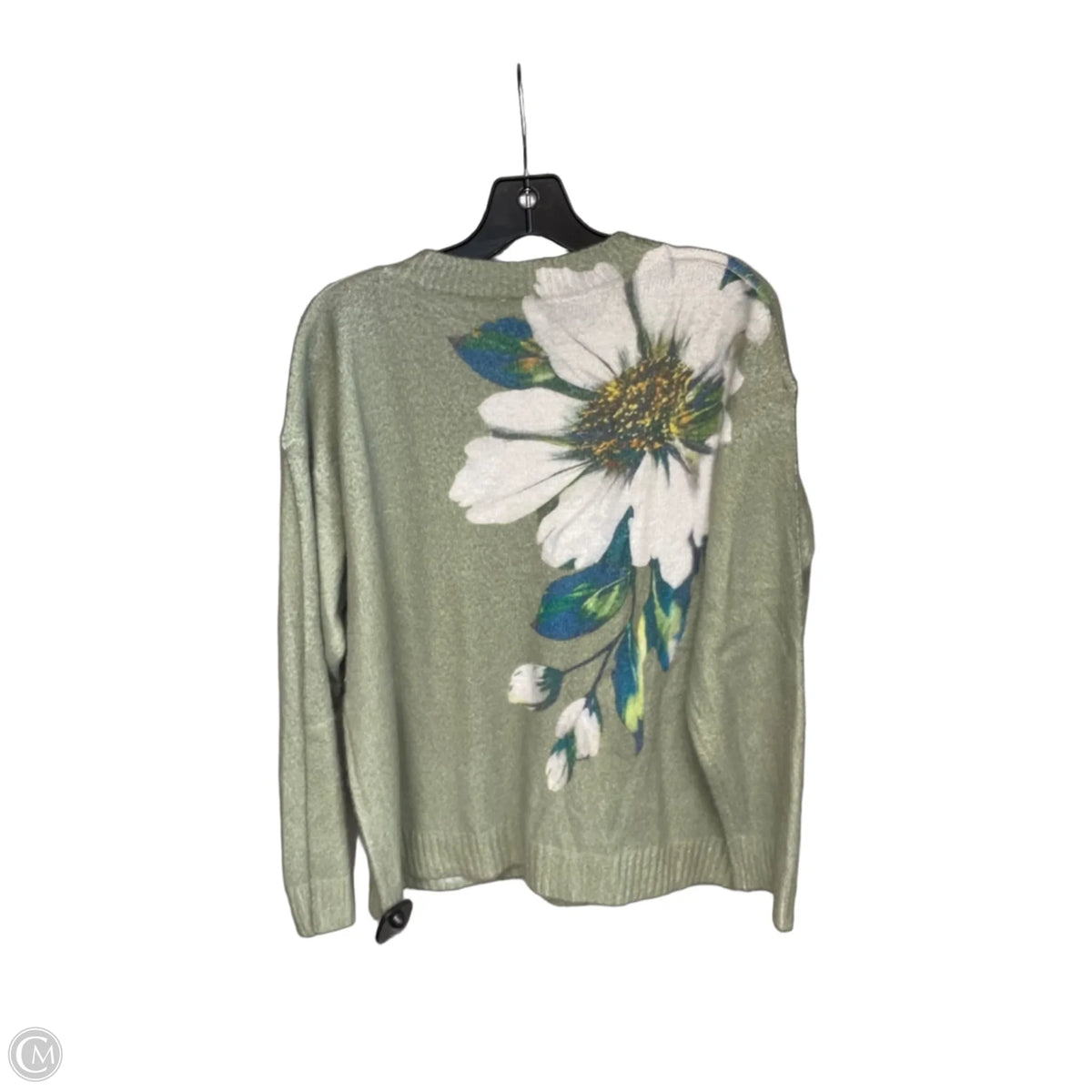 Sweater By Clothes Mentor In Green, Size: Xl