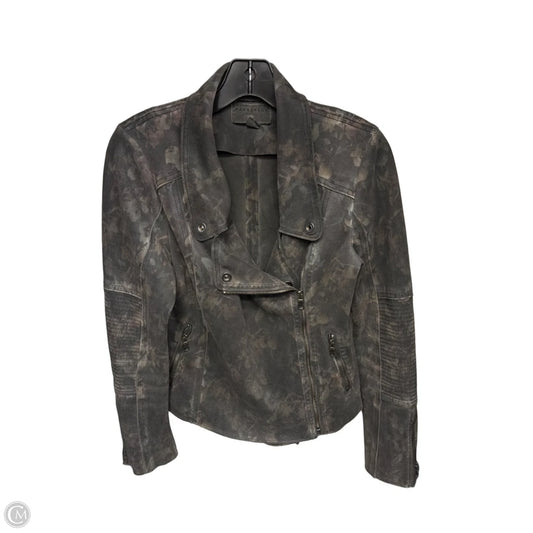 Jacket Moto By Marrakech In Floral Print, Size: M