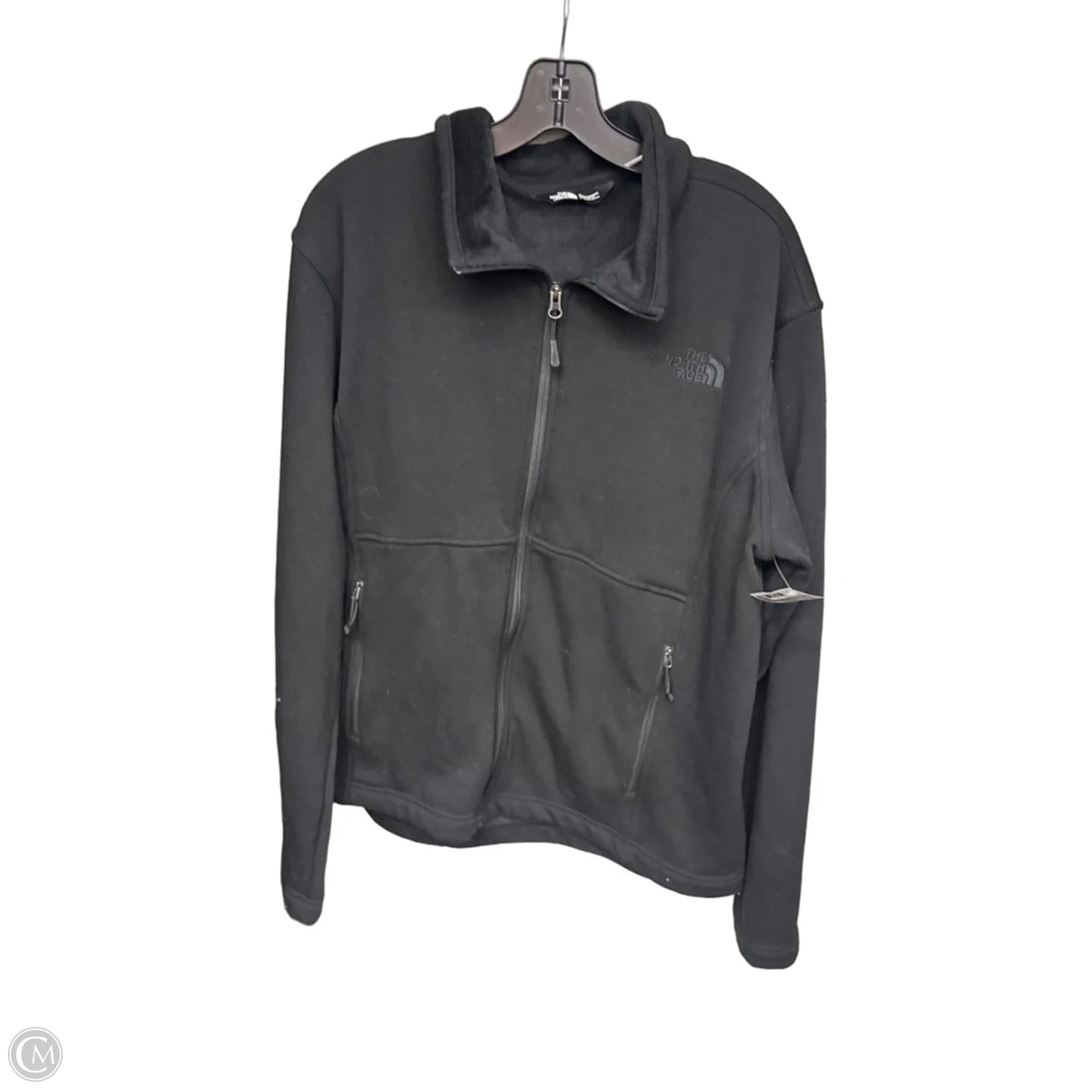 Athletic Jacket By The North Face In Black, Size: L