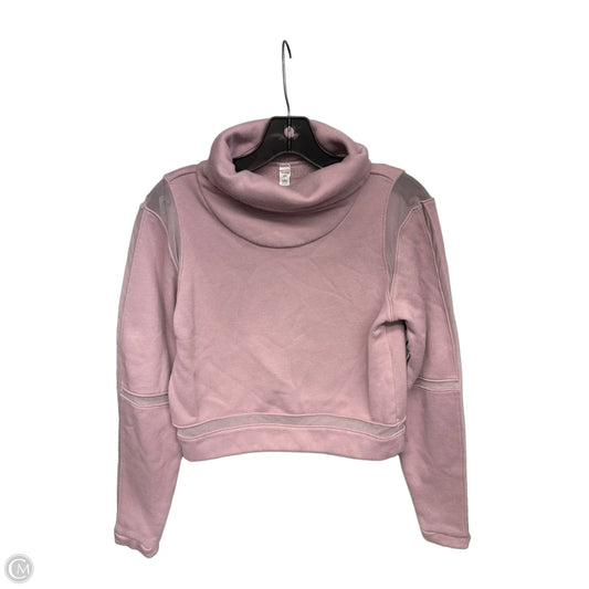 Athletic Sweatshirt Collar By Alo In Purple, Size: Xs