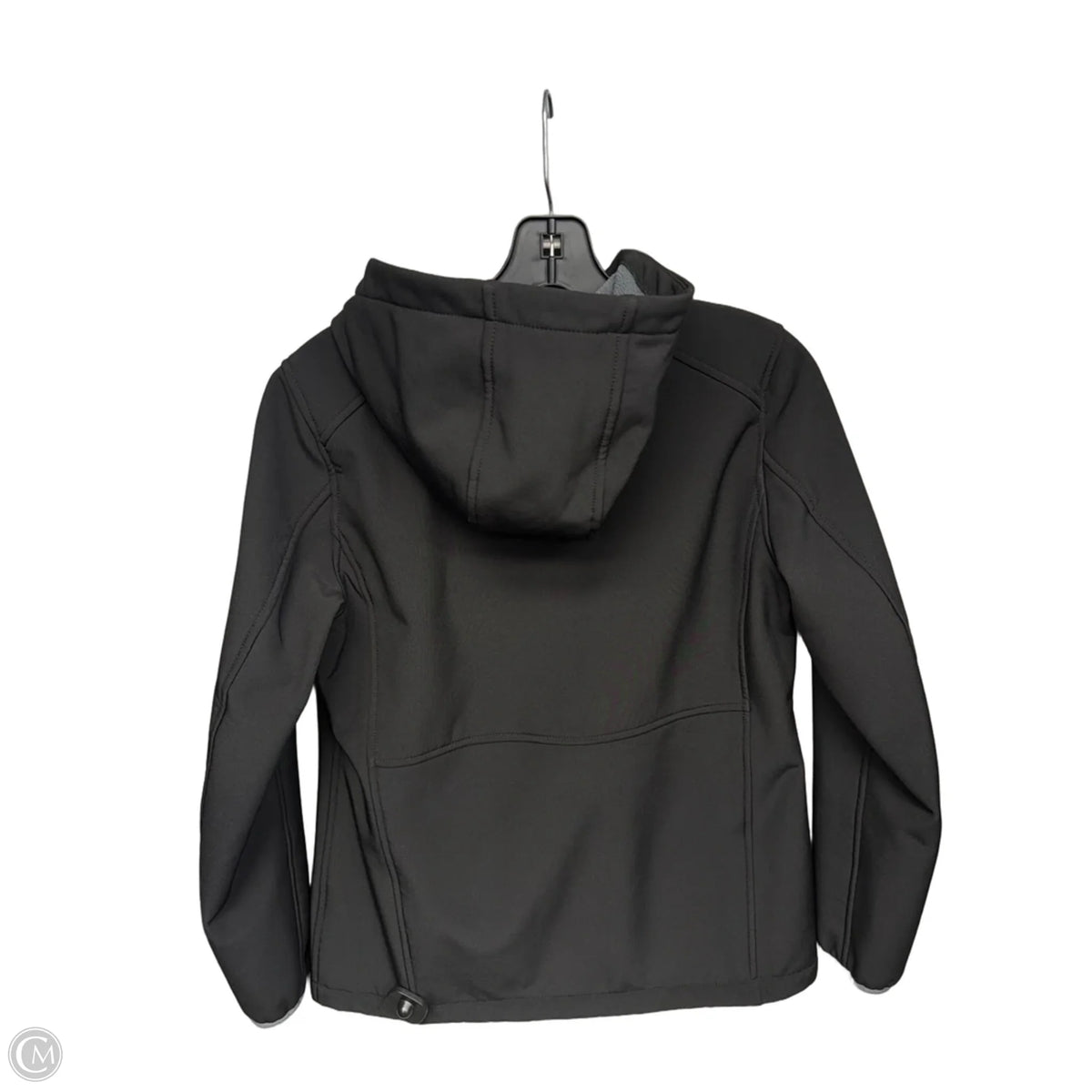 Athletic Jacket By Lands End In Black, Size: S