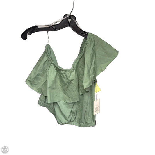 Top Sleeveless By A New Day In Green, Size: M
