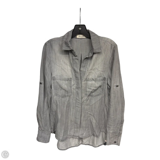 Top Long Sleeve By Bella Dahl In Grey, Size: M