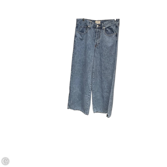 Jeans Wide Leg By Universal Thread In Blue Denim, Size: 8