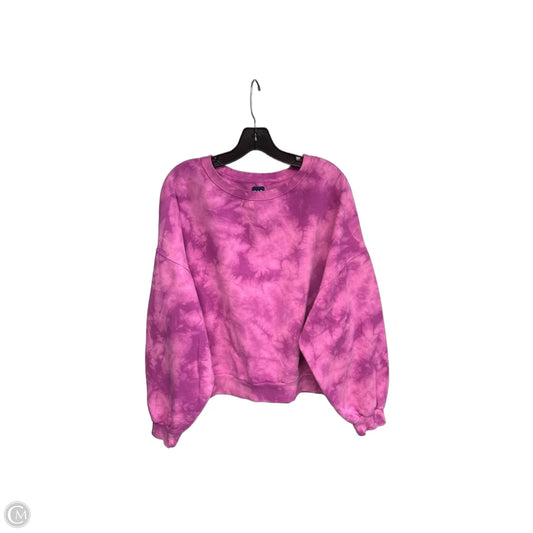 Sweatshirt Crewneck By Gap In Pink, Size: L
